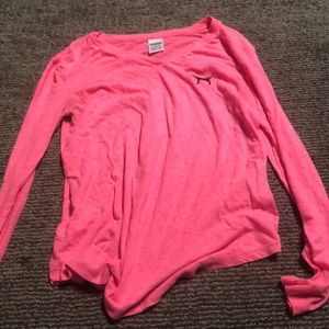 Super cute long sleeve PINK top